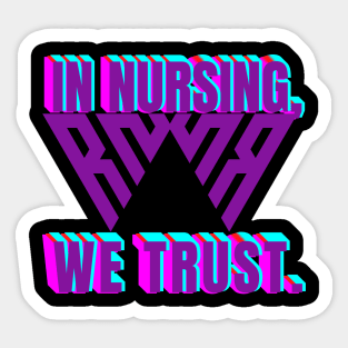 Nursing Trust Sticker